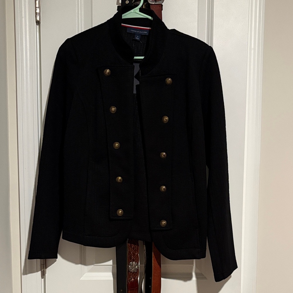 Tommy Hilfiger Black Blazer with Gold Buttons
